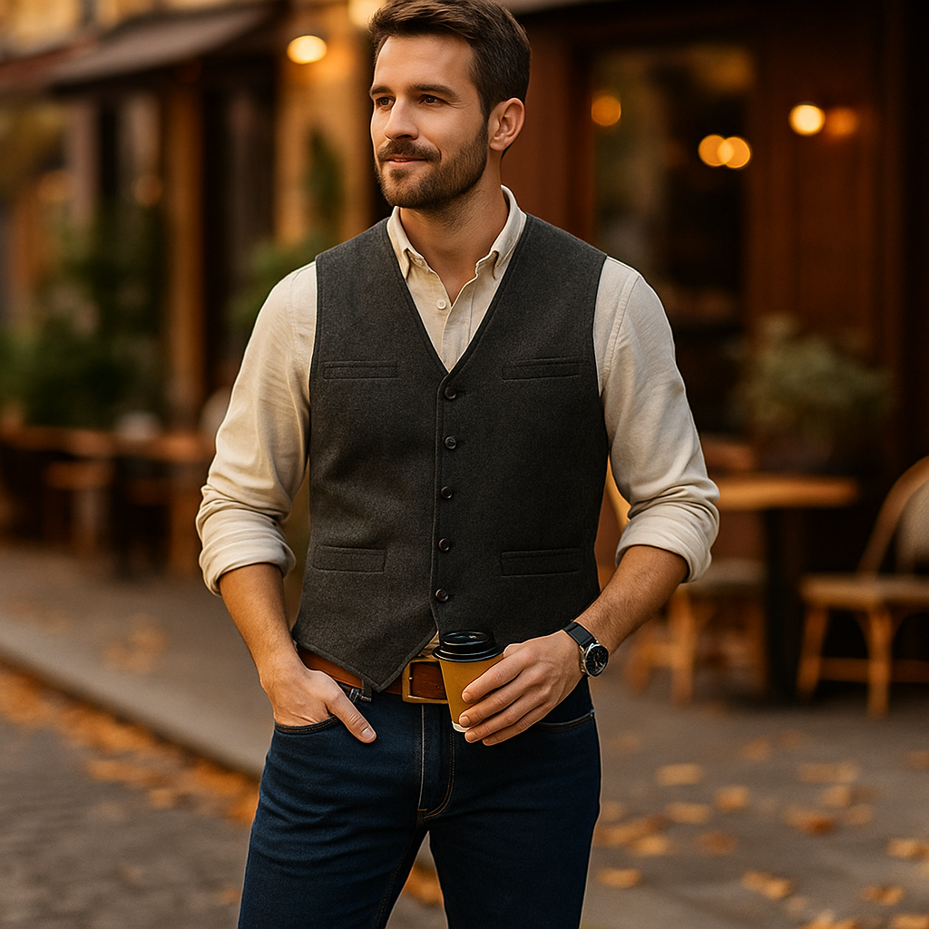 Vivano – Stylowa i Modna Kamizelka Męska EVERICH