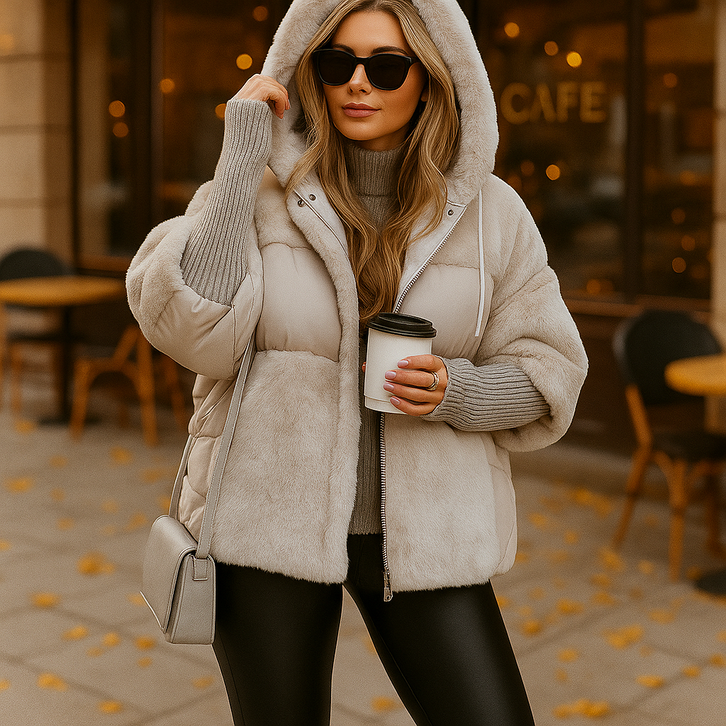 Vivano – Luksusowa Nowoczesna Kurtka Bomber z Kapturem