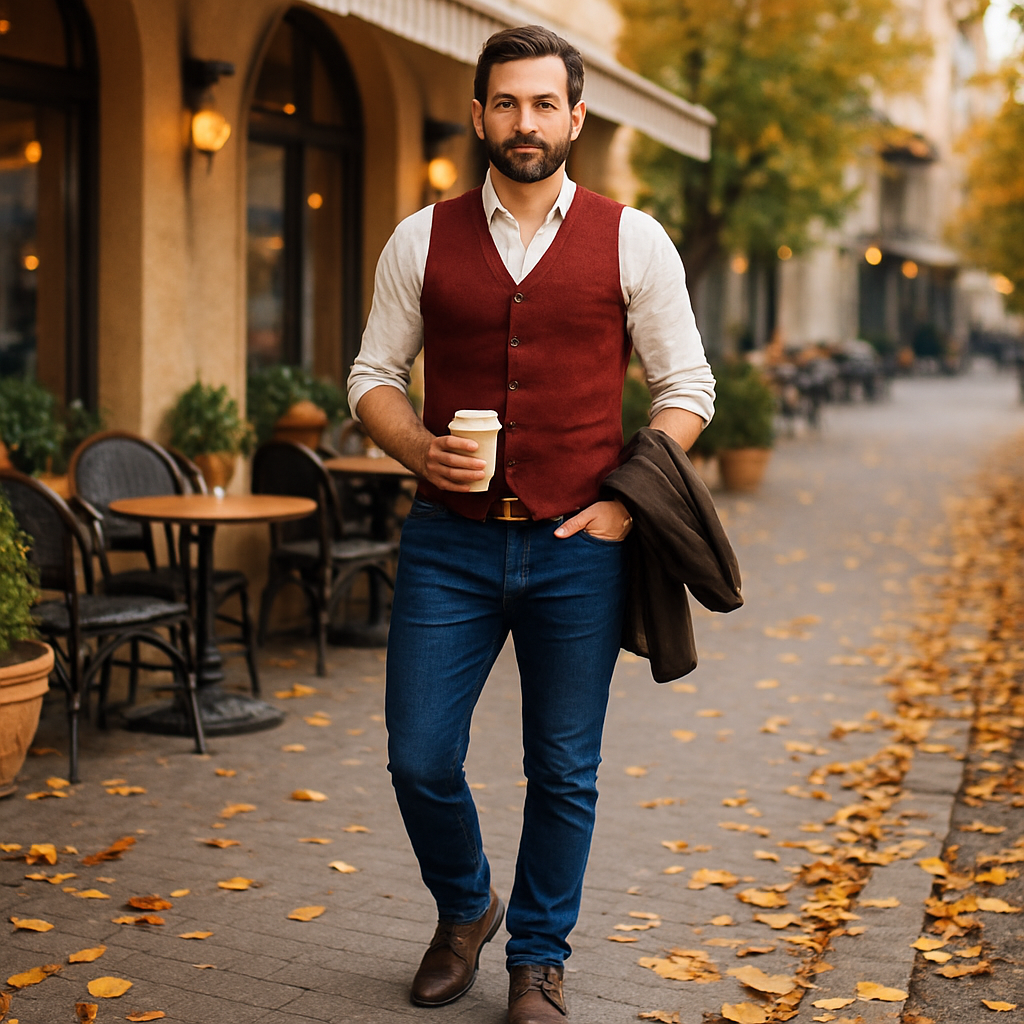 Vivano – Stylowa i Modna Kamizelka Męska EVERICH