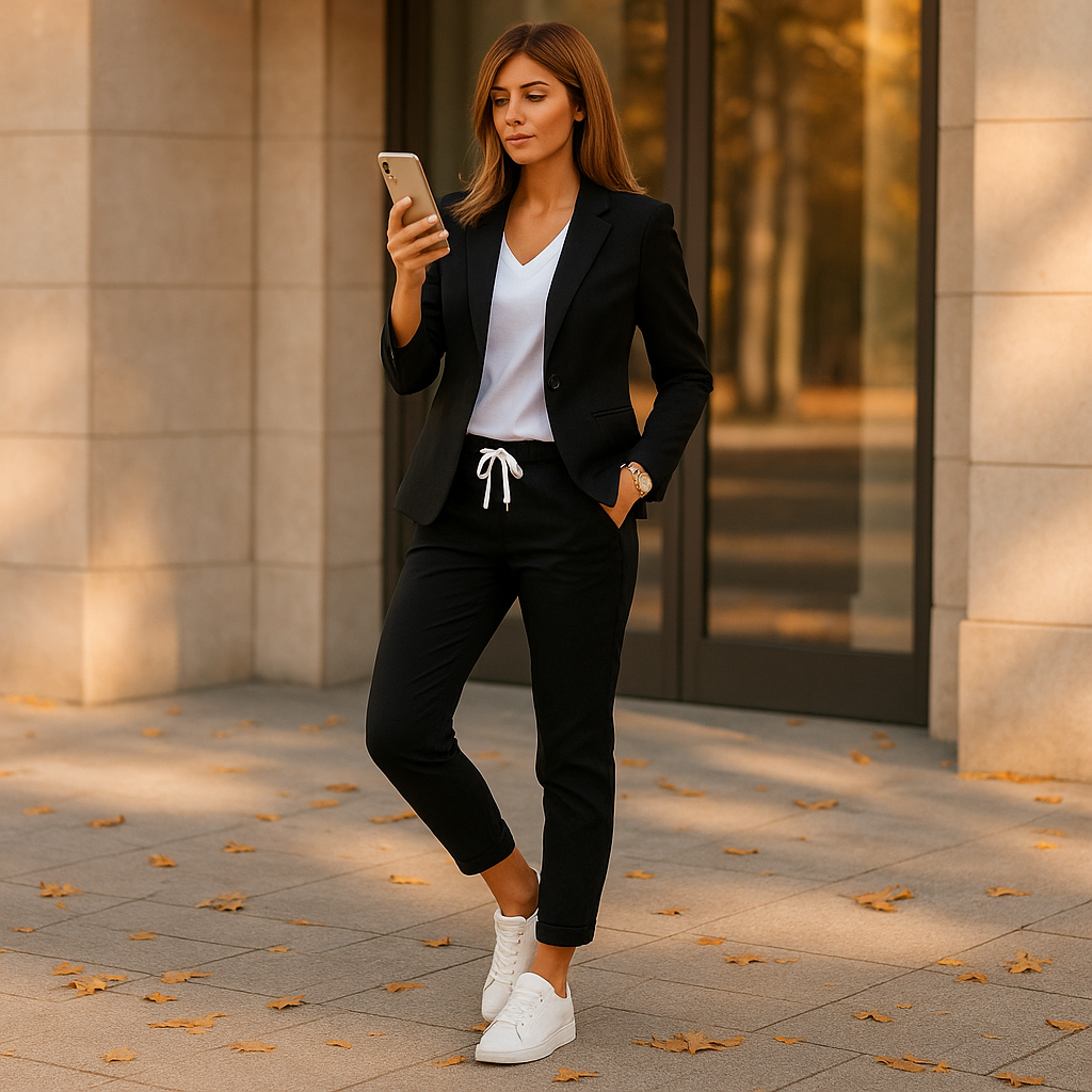 Vivano Elegancki Zestaw Żakietowy Dla Kobiet