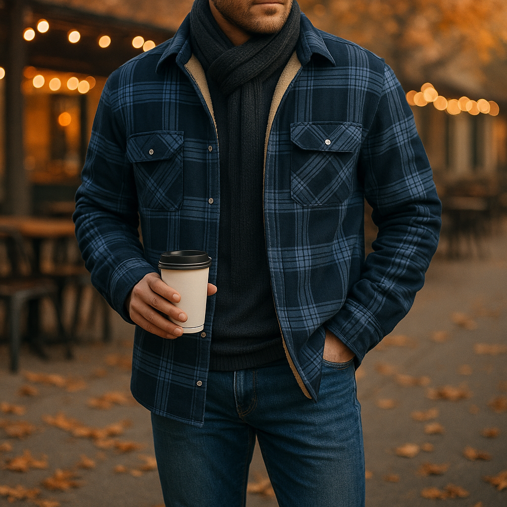 Vivano – Fleece’owa Kurtka w Kratę RALPH