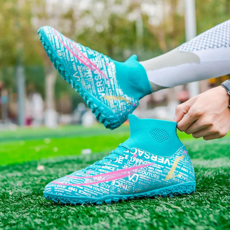 Męskie buty piłkarskie - z grafiką