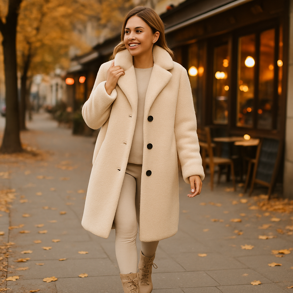 Vivano – Puchowy Trenchcoat Damski