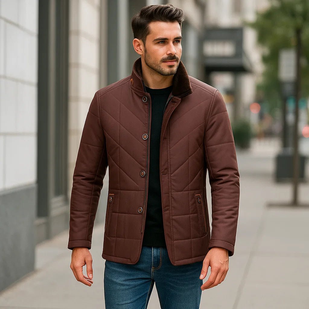 Adler – Męska Kurtka Zimowa Komfortowa i Stylowa - vivano - warszawa