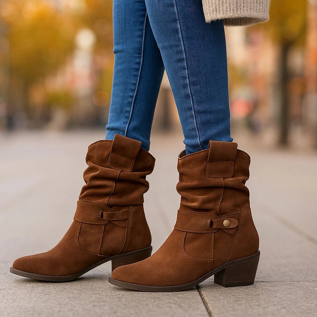 Agnieszka Kozaki Zamszowe – Ciepło i Styl na Zimę - vivano - warszawa