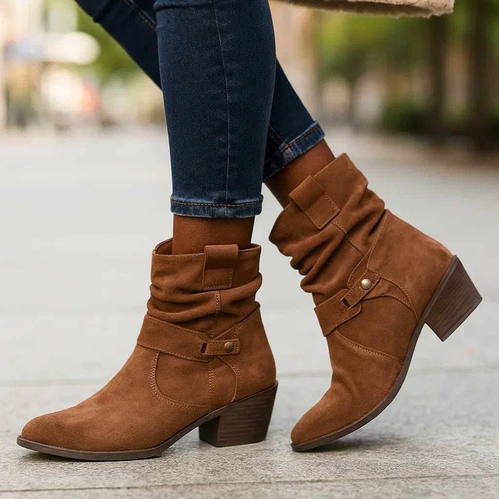 Agnieszka Kozaki Zamszowe – Ciepło i Styl na Zimę - vivano - warszawa