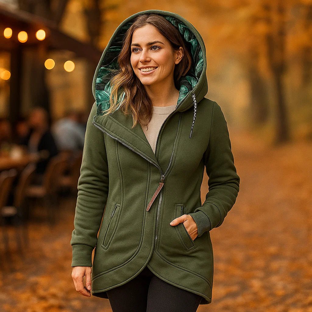 Vivano – Płaszcz Zimowy z Kapturem Dla Kobiet