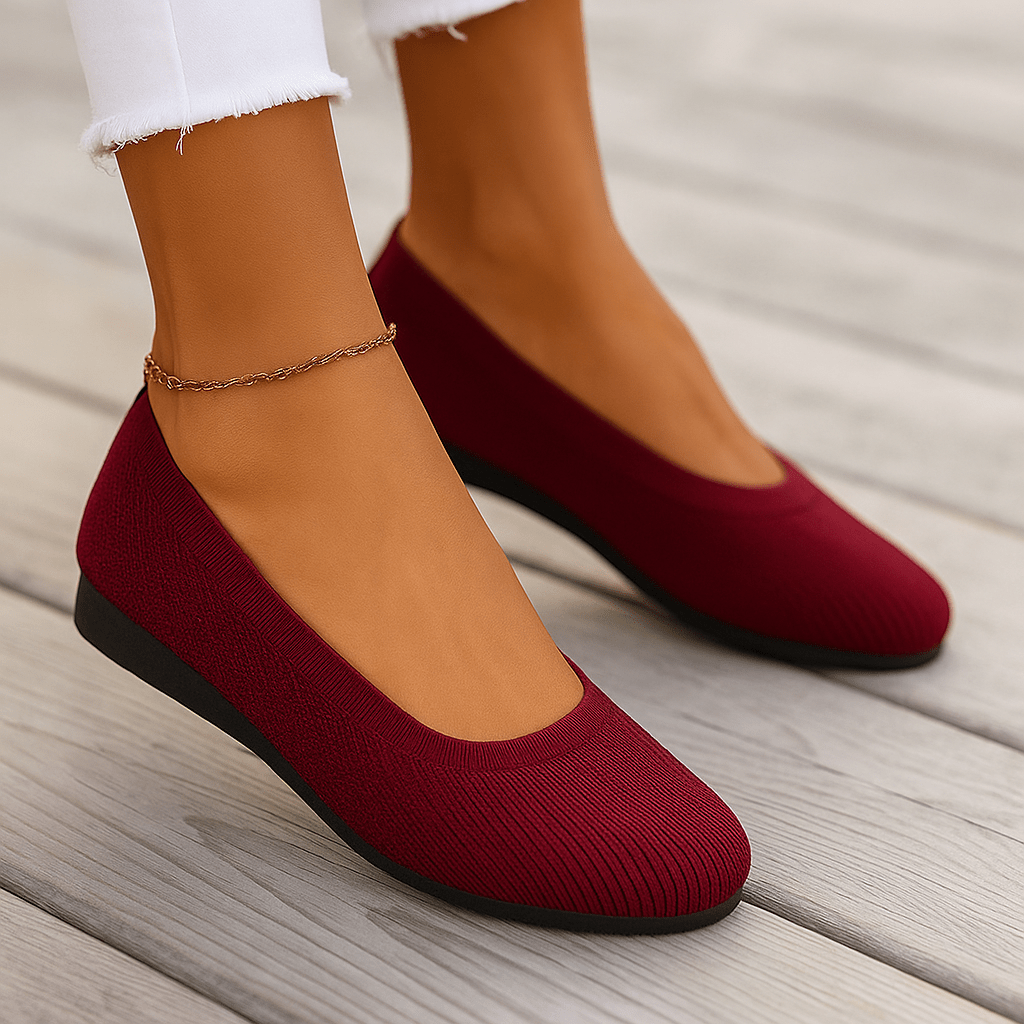 Baleriny ortopedyczne damskie - komfort na co dzień - anatomiczna wkładka - vivano - warszawa