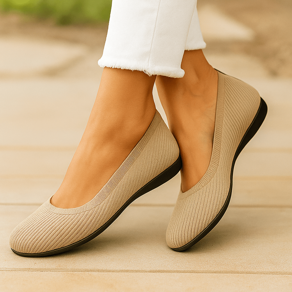 Baleriny ortopedyczne damskie - komfort na co dzień - anatomiczna wkładka - vivano - warszawa