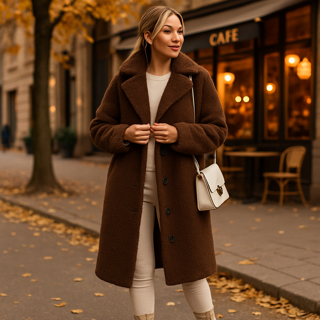 Vivano – Puchowy Trenchcoat Damski