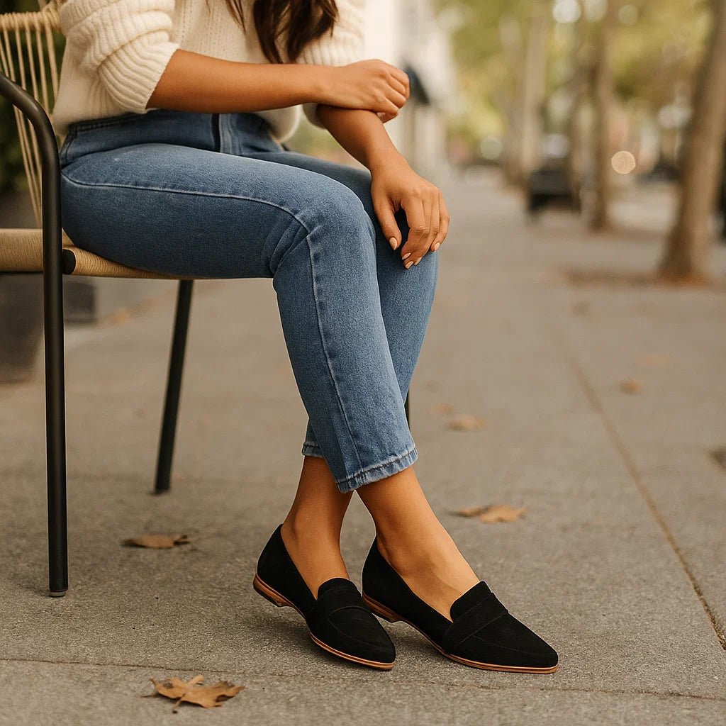 Bella damskie mokasyny zamszowe look - vivano - warszawa