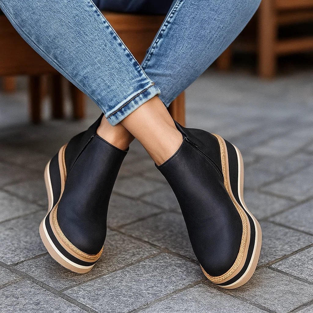 Botki damskie | Luksusowe skórzane