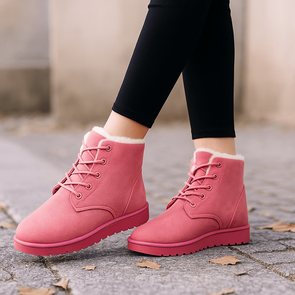 Botki na sznurówki dla kobiet – ciepło i stabilność