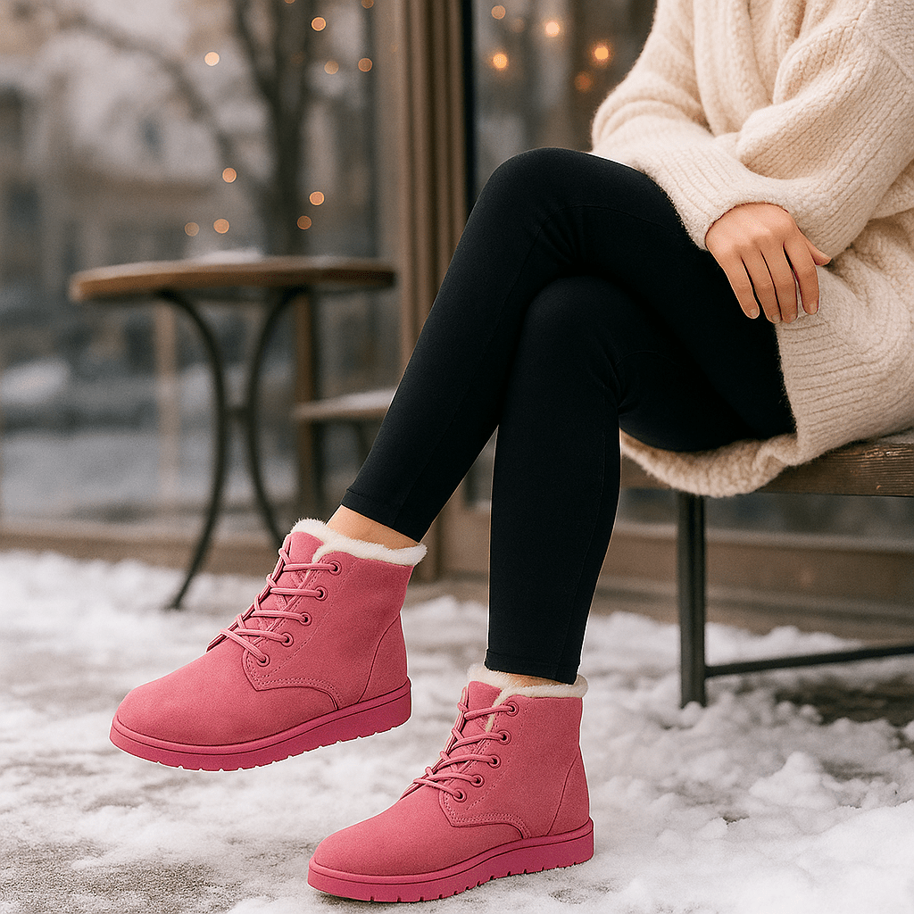 Botki na sznurówki dla kobiet – ciepło i stabilność