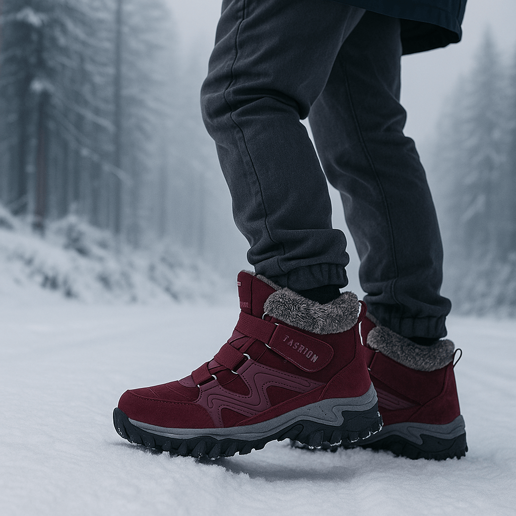 Botki Zimowe Aspen – Wodoodporne i Antypoślizgowe