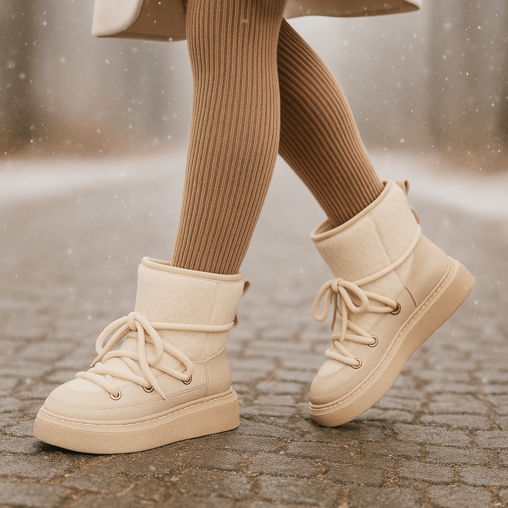 Botki zimowe na sznurówki – komfort i bezpieczeństwo