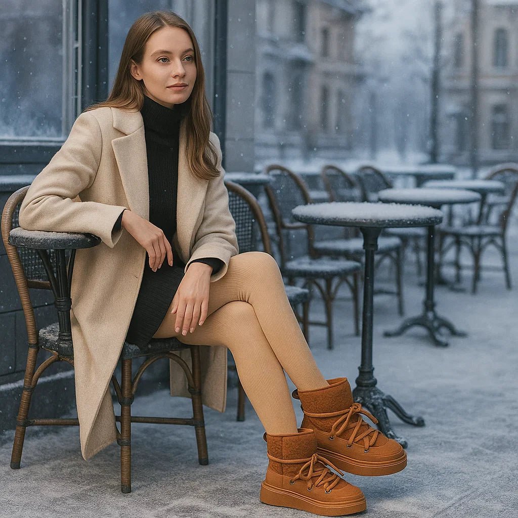 Botki zimowe na sznurówki – komfort i bezpieczeństwo