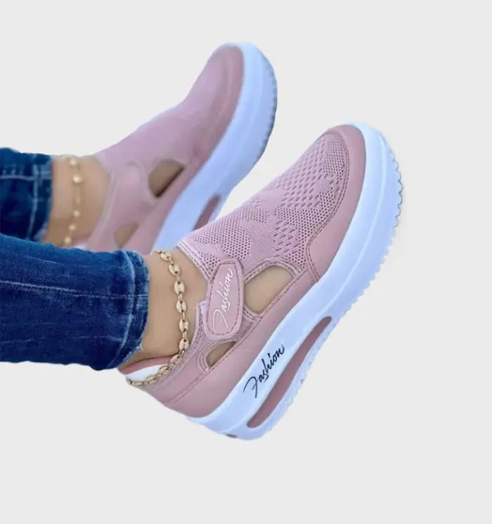 Buty sportowe damskie - gruba podeszwa - rzep - vivano - warszawa