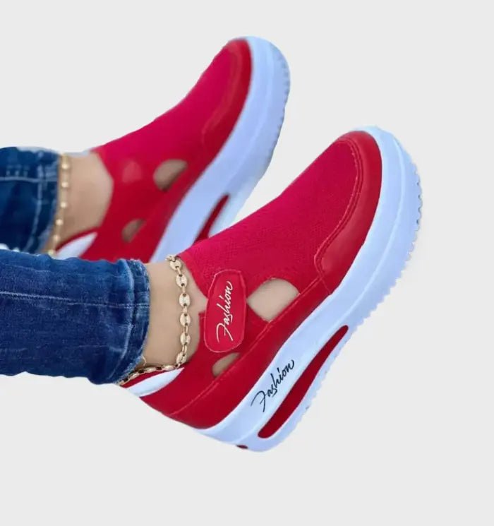 Buty sportowe damskie - gruba podeszwa - rzep - vivano - warszawa