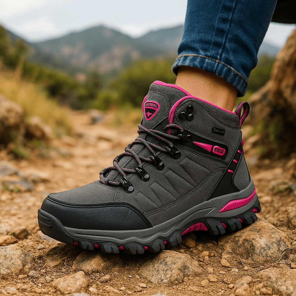 Buty Trekkingowe Wodoodporne Damskie - Wędrówki Górskie - vivano - warszawa