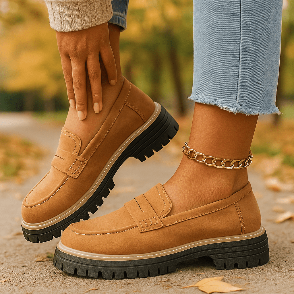 Chiara – mokasyny na platformie dla kobiet - vivano - warszawa