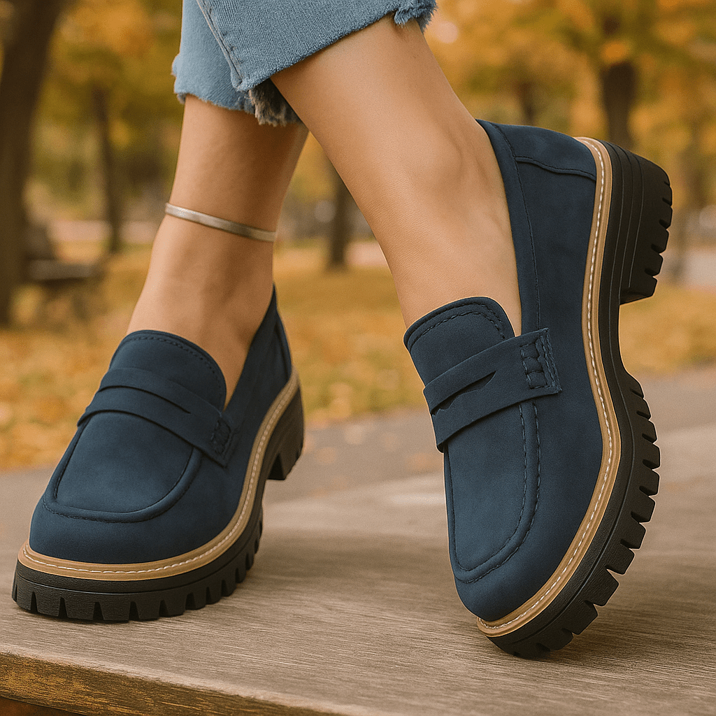 Chiara – mokasyny na platformie dla kobiet - vivano - warszawa