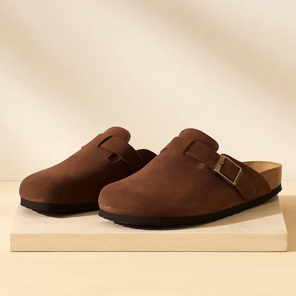 Chodaki Leana Damskie – Zamszowe i Anatomicznie Wygodne - vivano - warszawa