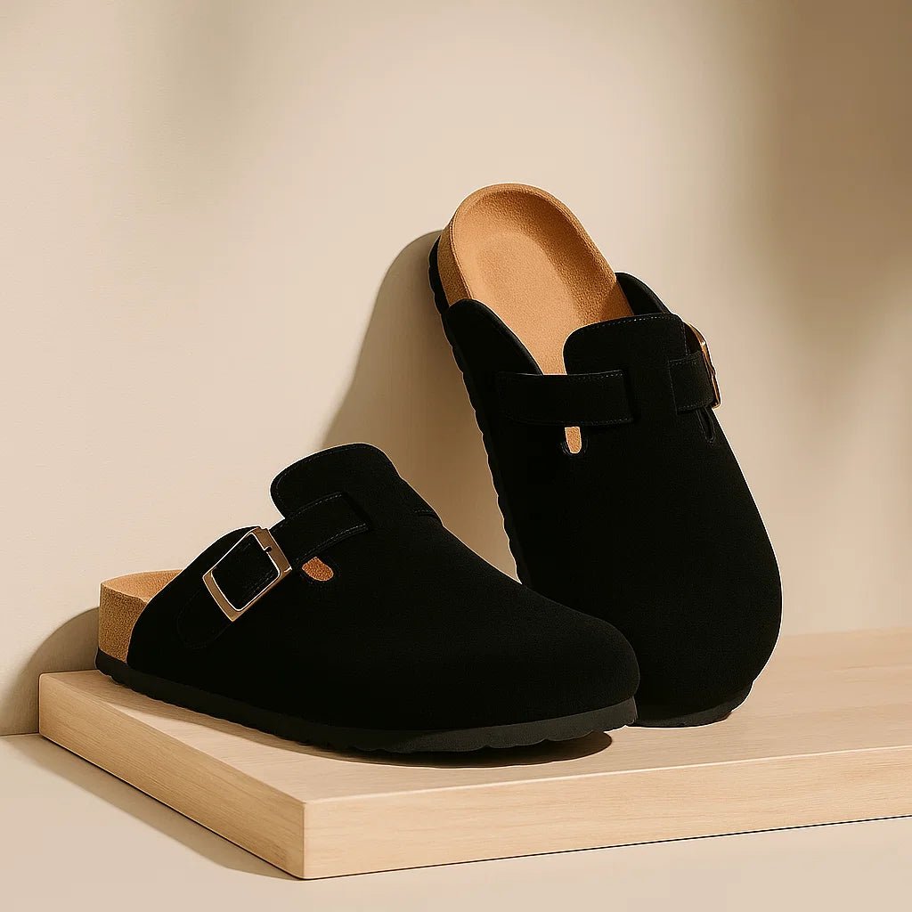 Chodaki Leana Damskie – Zamszowe i Anatomicznie Wygodne - vivano - warszawa