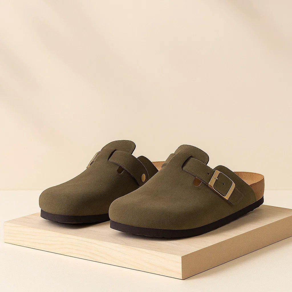 Chodaki Leana Damskie – Zamszowe i Anatomicznie Wygodne - vivano - warszawa