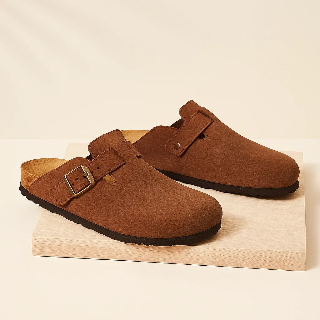 Chodaki Leana Damskie – Zamszowe i Anatomicznie Wygodne - vivano - warszawa