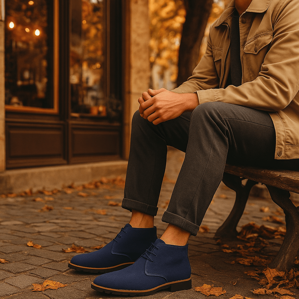 Chris – Męskie Casual Botki na Co Dzień