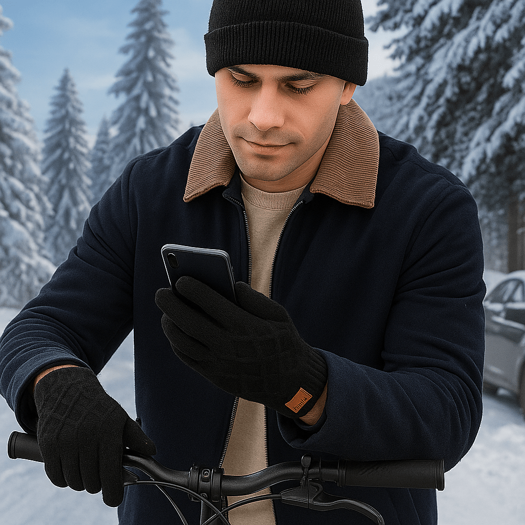 Ciepłe Rękawice Dotykowe na Zimę – Zestaw 2 Par
