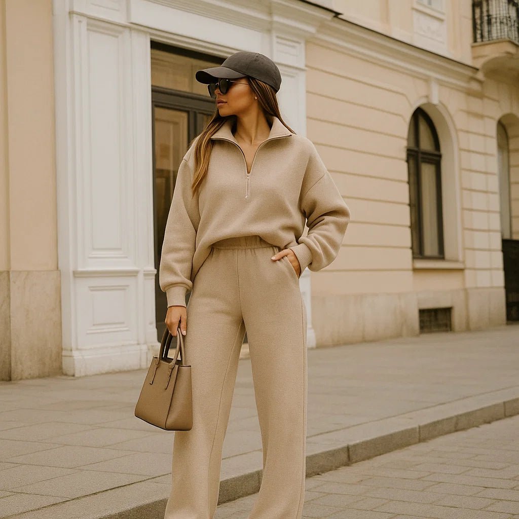 Corvessa - Damski dres - Komfortowy krój - Minimalistyczny styl