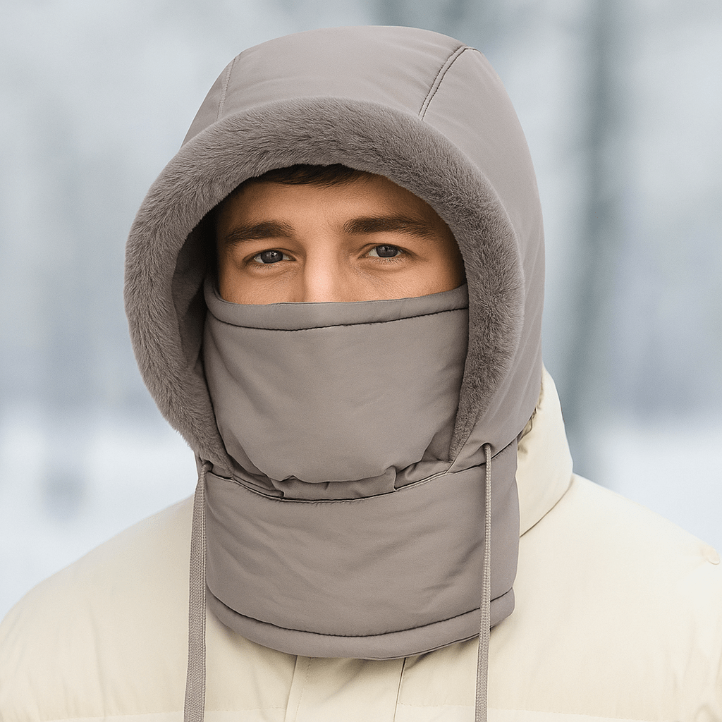 Czapka Termo Podwójna z Całkowitą Ochroną