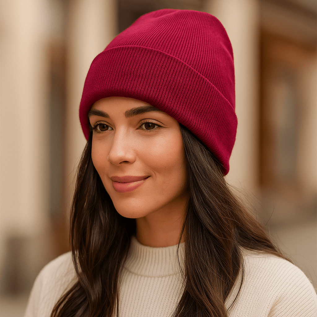 Czapka zimowa Noor z satynową podszewką – Antystatyczna na włosy