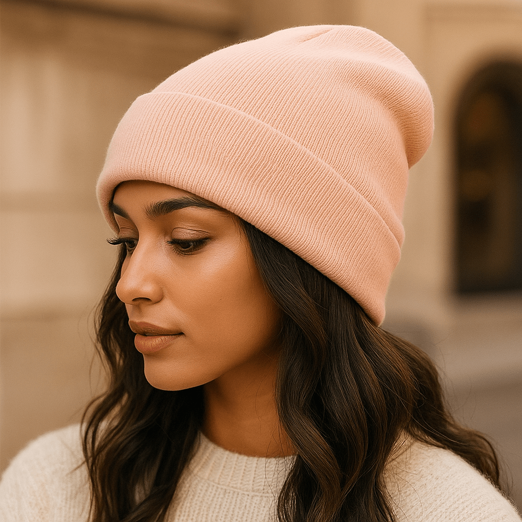 Czapka zimowa Noor z satynową podszewką – Antystatyczna na włosy