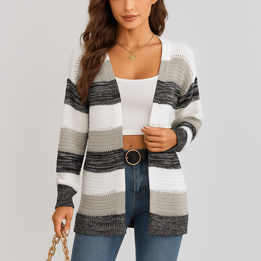 Damski Kardigan - Stylowy Design - Wygodny Komfort - vivano - warszawa