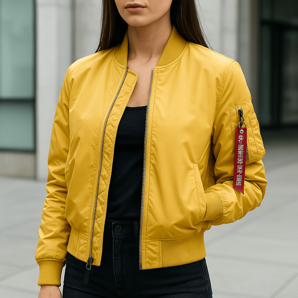 Daphne - Klasyczna kurtka bomber MA - 1 - Unisex - vivano - warszawa