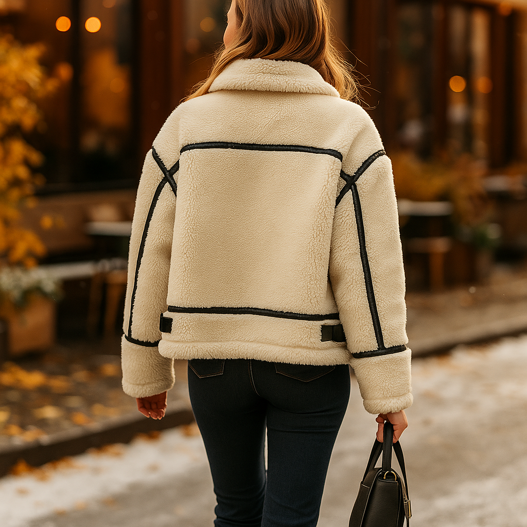 Vivano – Elegancka Damska Kurtka Fury Teddy MAE