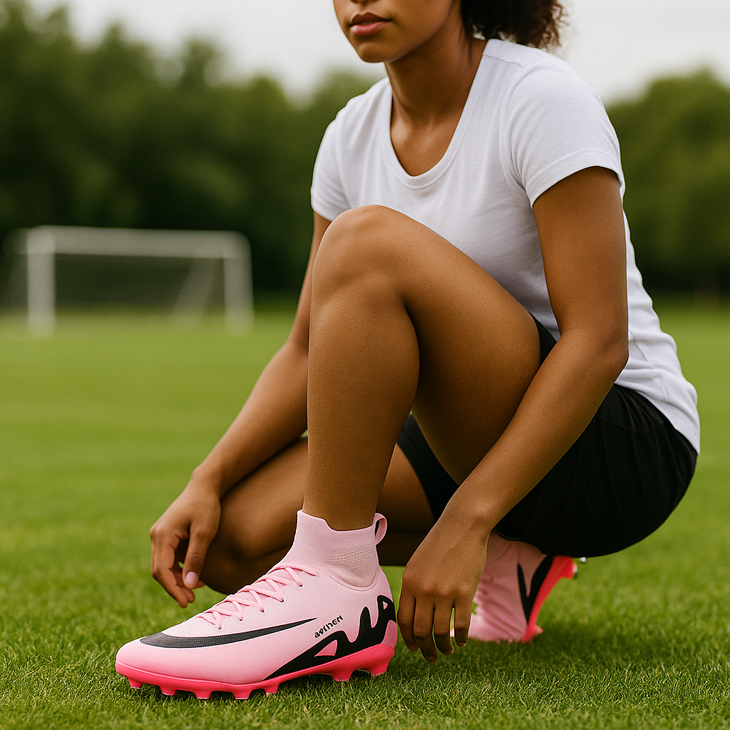 Męskie Buty Piłkarskie Sznurowane Treningowe