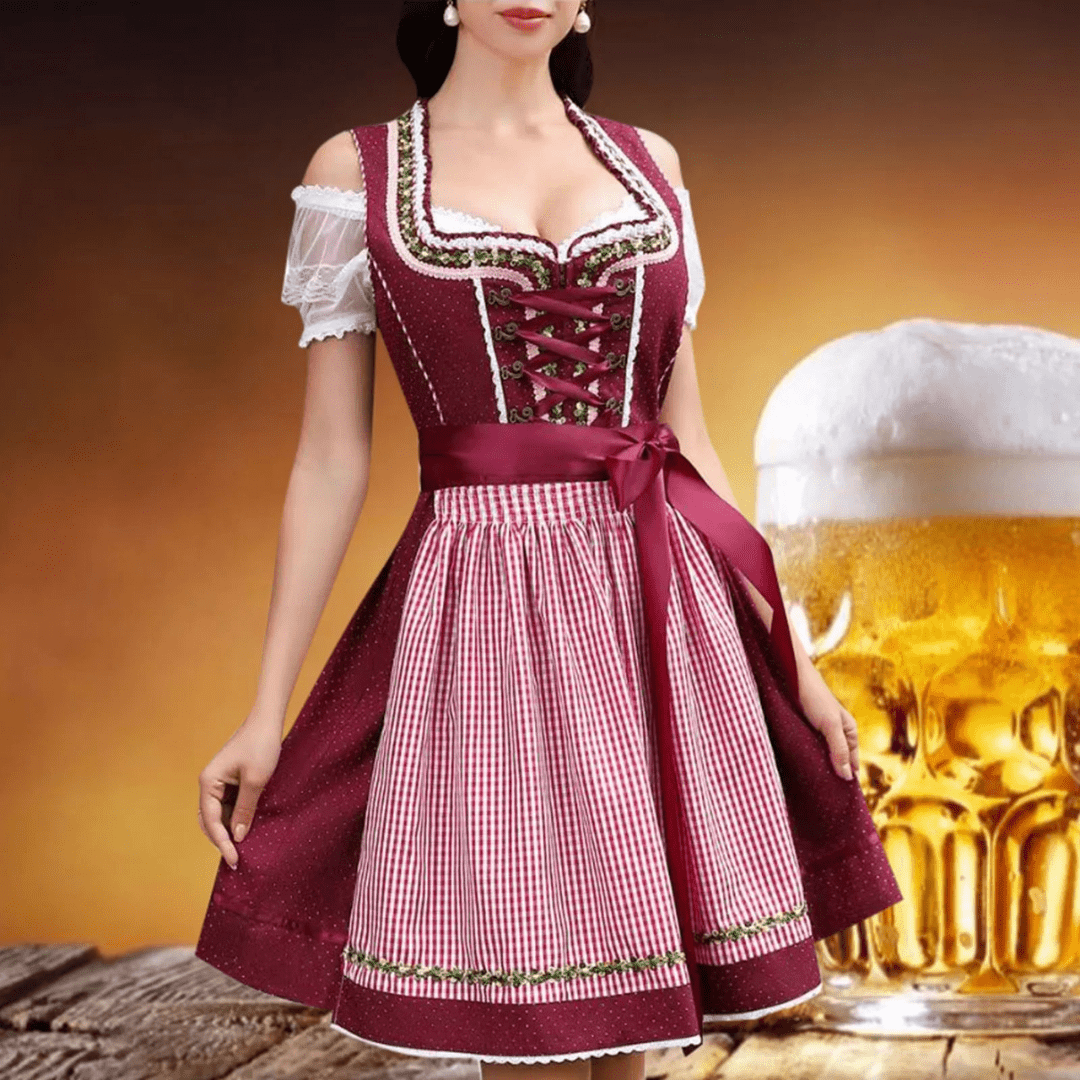 Dirndl elegancka sukienka tradycyjna - vivano - warszawa