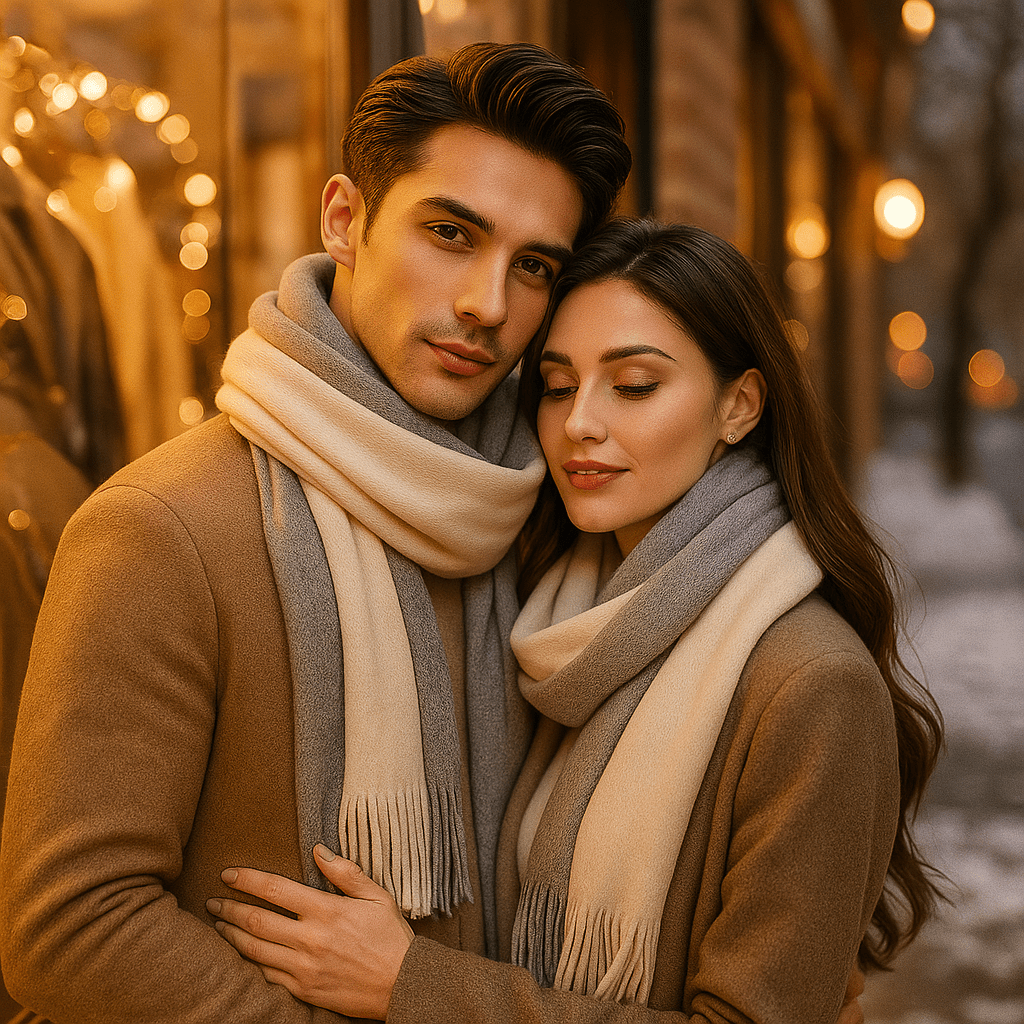 Długo i Elegancka Szal w Kaszmirze – Miękkość i Styl Zimy