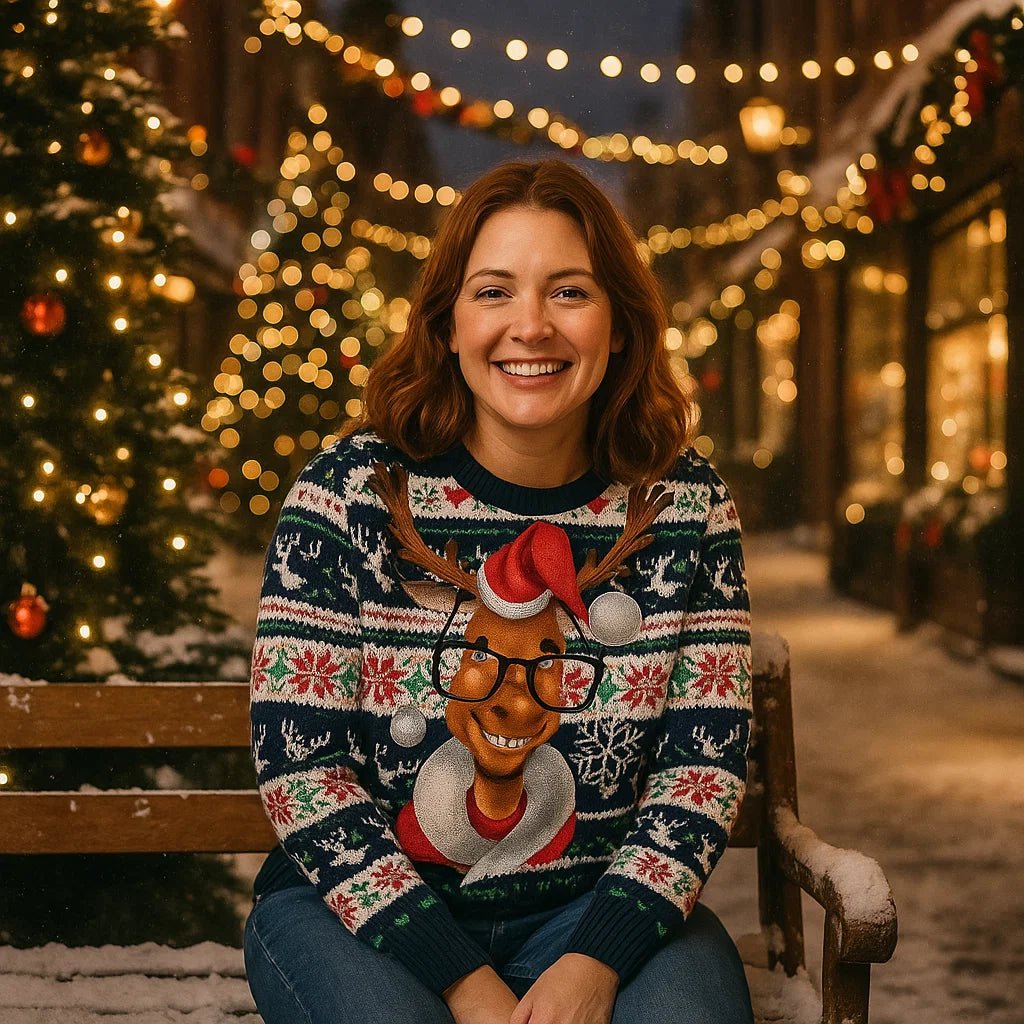 Dyone – Męski Sweter Świąteczny