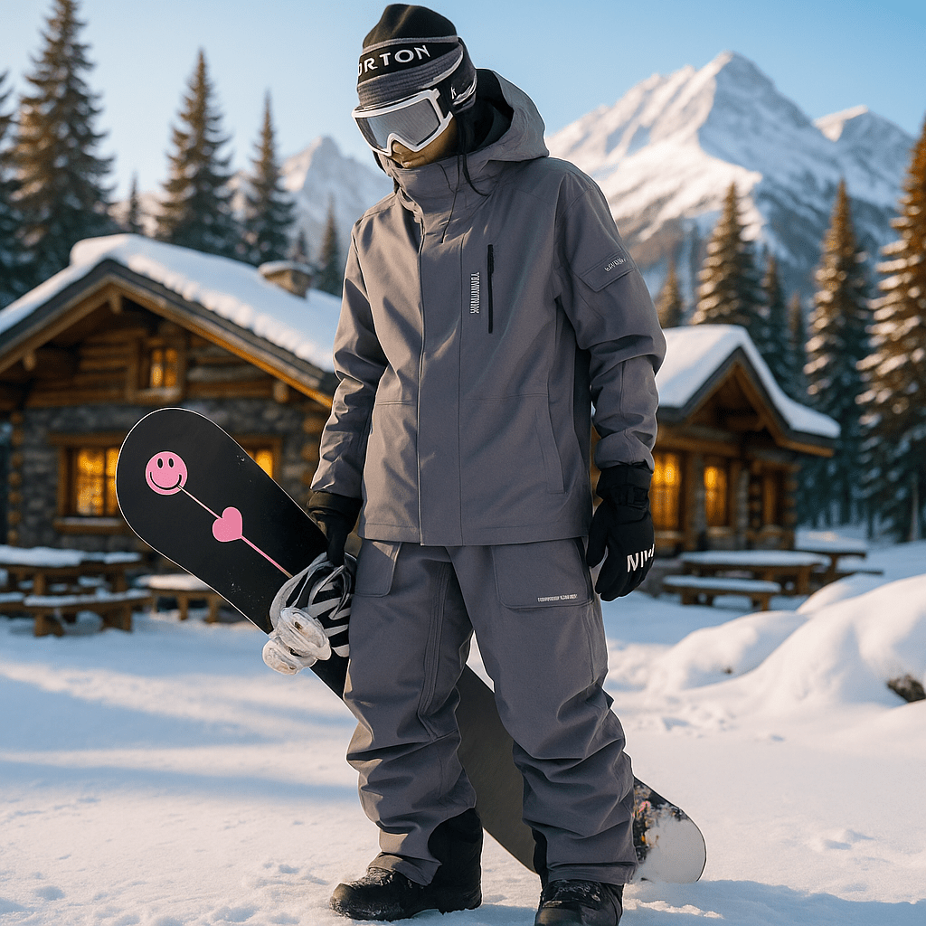 Ekologiczna kurtka narciarska unisex Activra – kombinezon zimowy