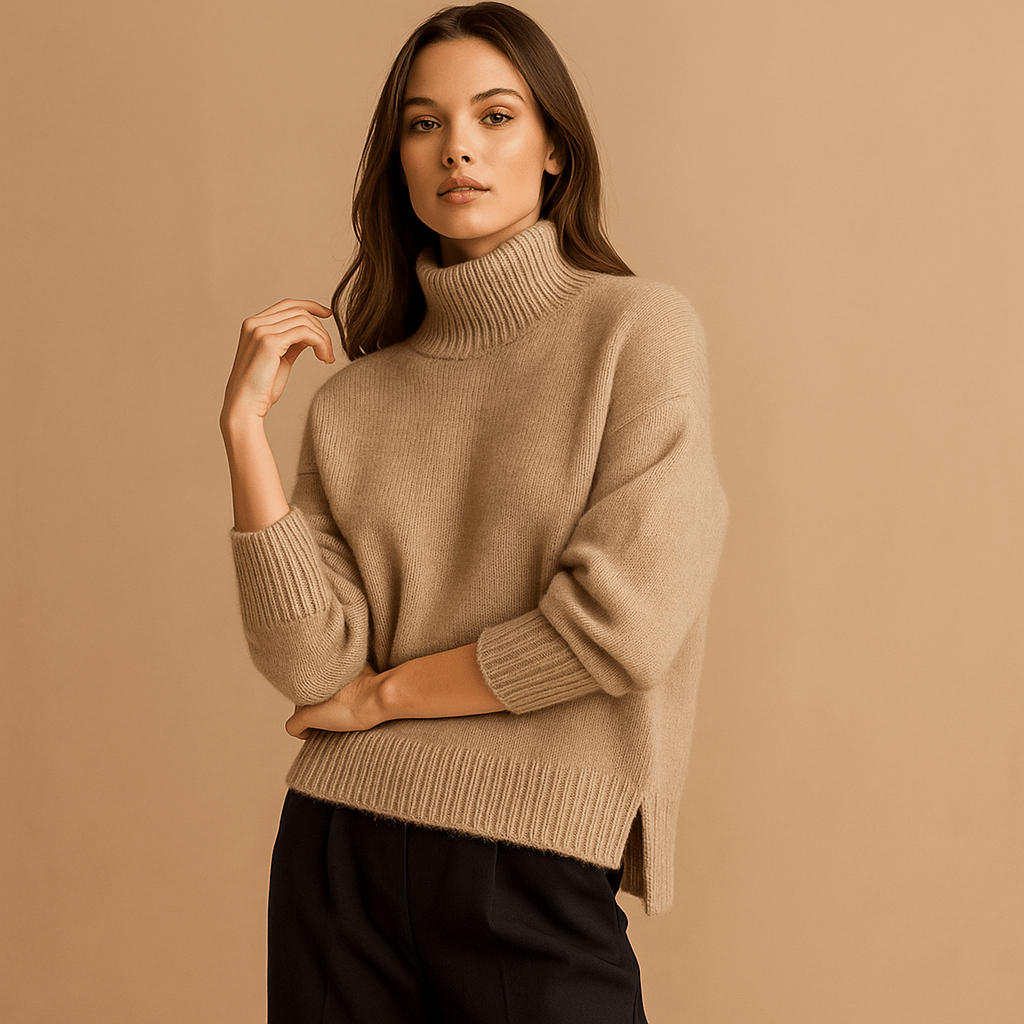 Elegancki Golf Damski - Komfortowy - Stylowy - Ponadczasowy - vivano - warszawa