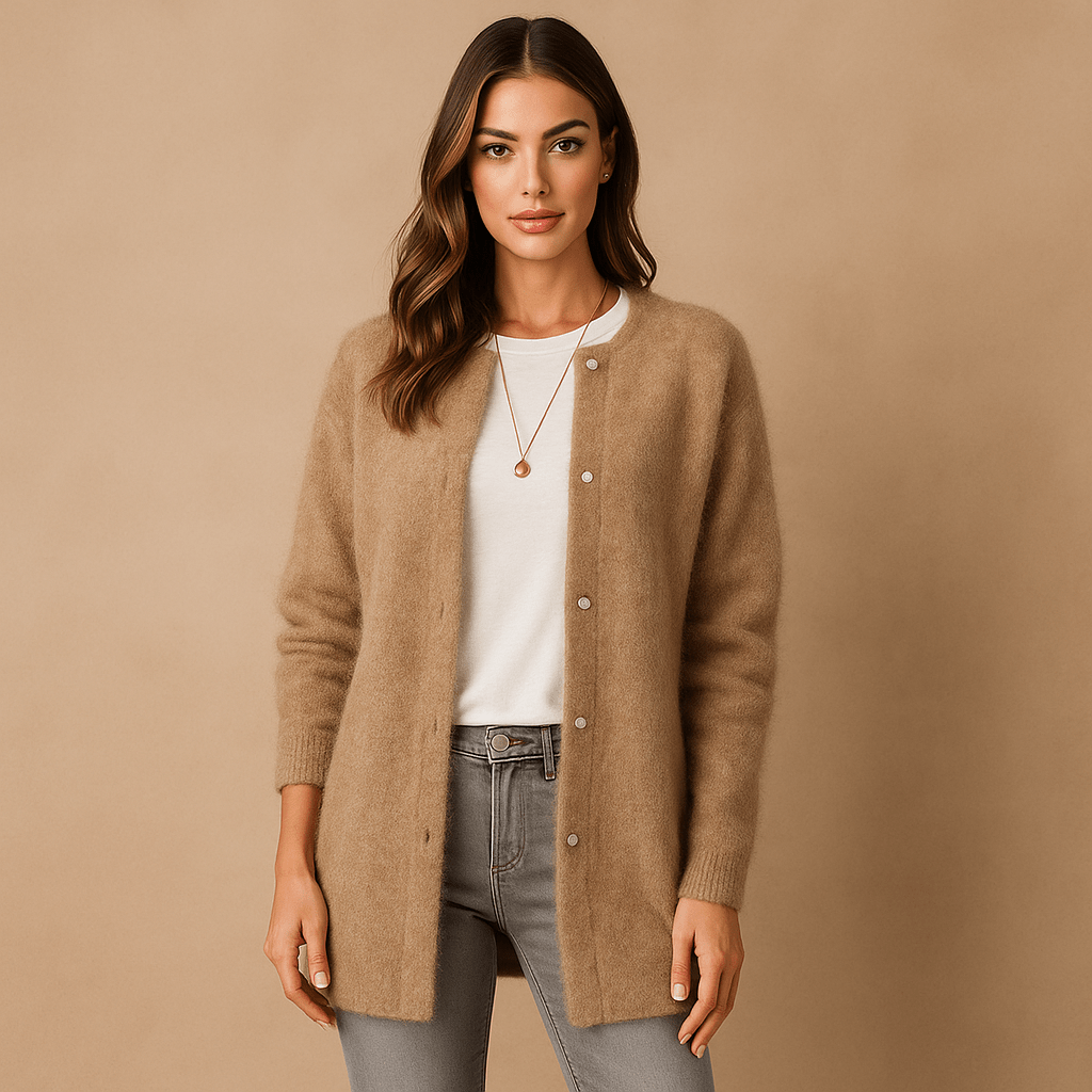 Elegancki kardigan - Stylowy komfort - Ponadczasowy design - vivano - warszawa