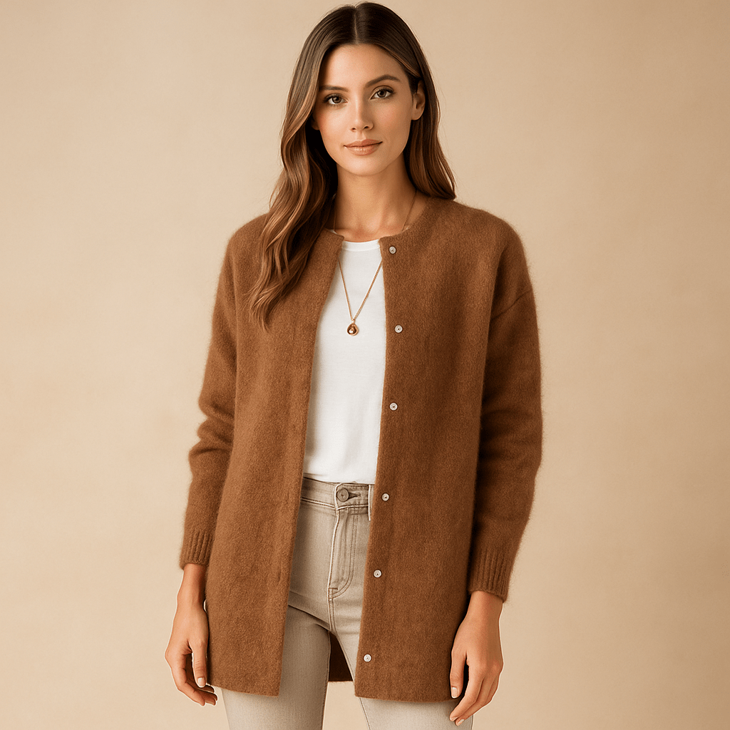 Elegancki kardigan - Stylowy komfort - Ponadczasowy design - vivano - warszawa