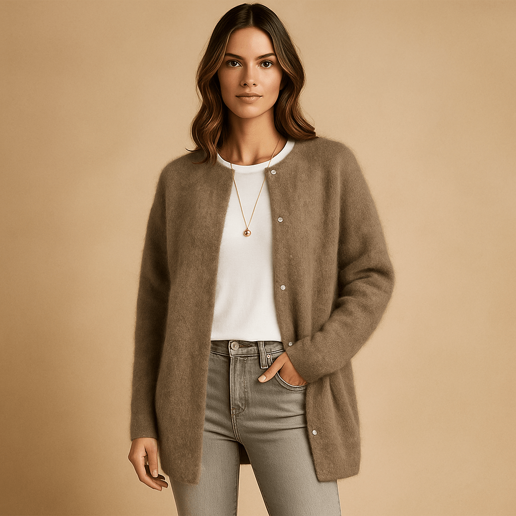 Elegancki kardigan - Stylowy komfort - Ponadczasowy design - vivano - warszawa