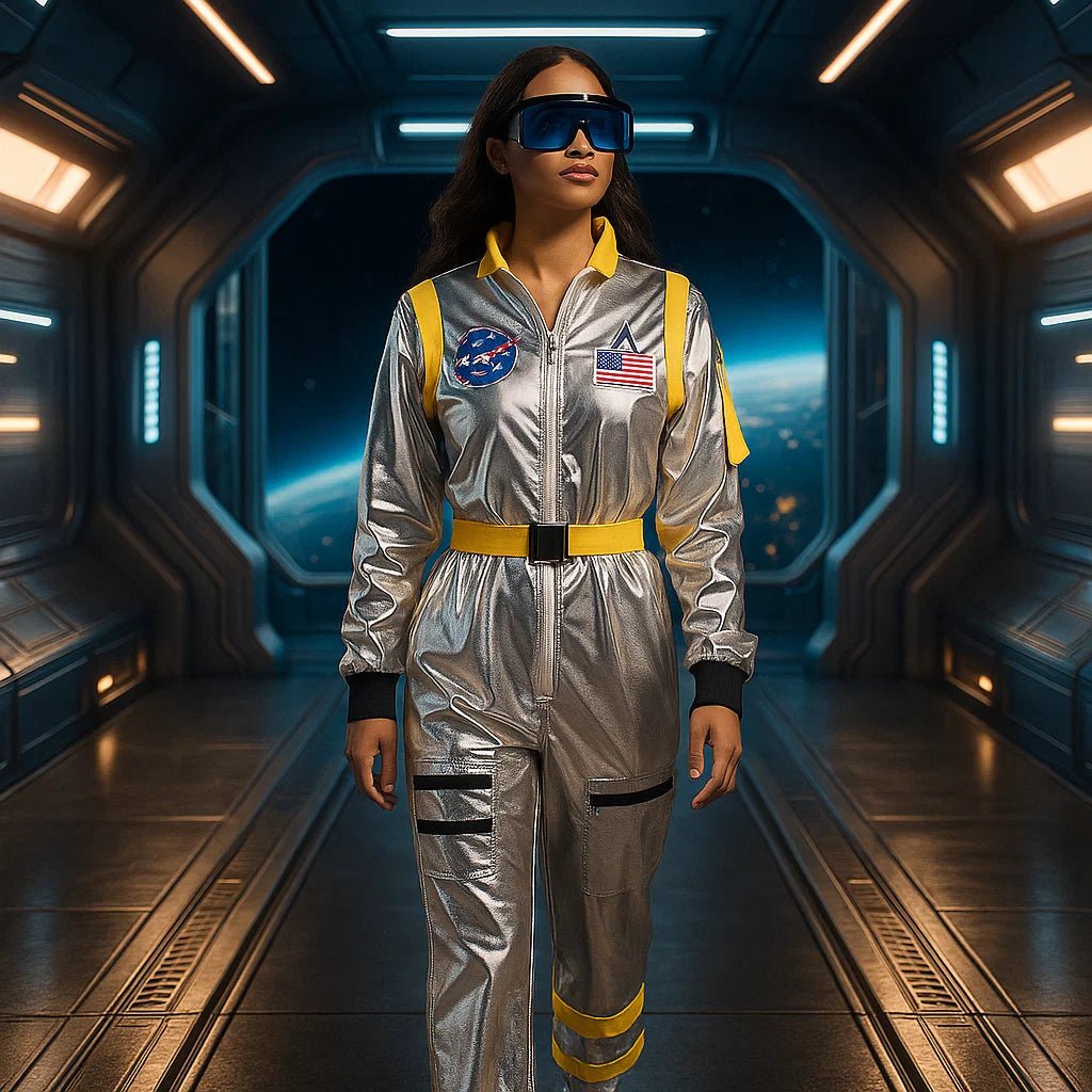 Ester srebrny kombinezon astronauty - vivano - warszawa