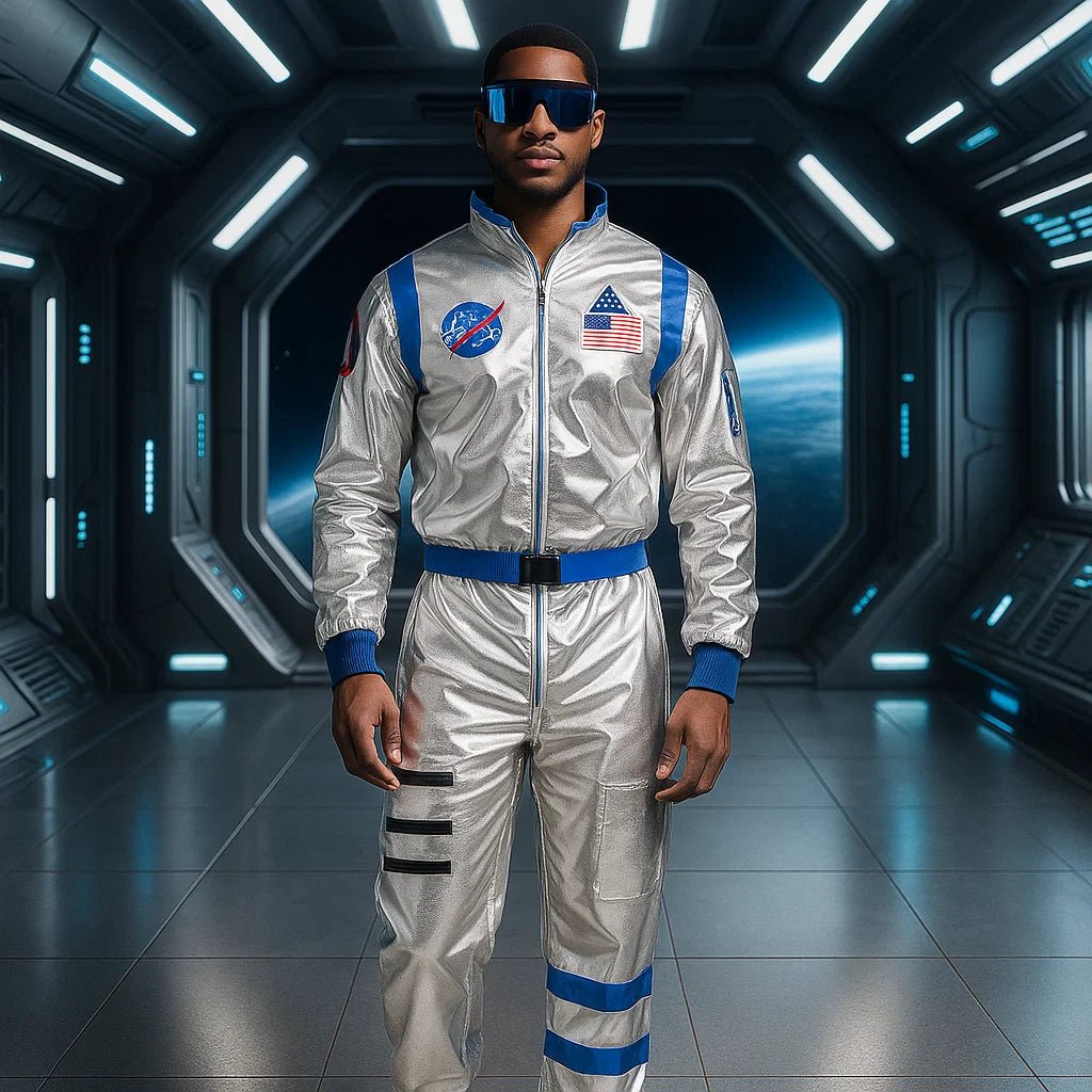 Ester srebrny kombinezon astronauty - vivano - warszawa